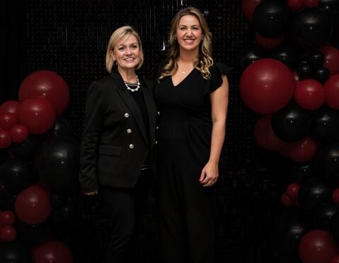 Samantha Decker and Natalie Sellers